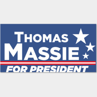 Thomas Massie for President Posters and Art