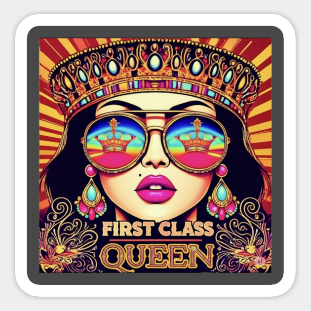 FirstClassQueen Sticker by FirstClassQueen