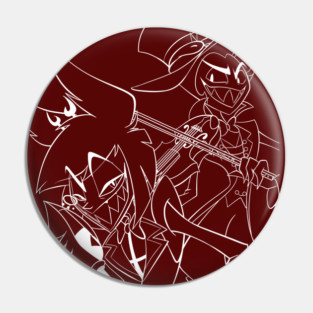 Lucifer and Alastor Pin