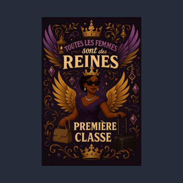 Regal Black Queen by FirstClassQueen