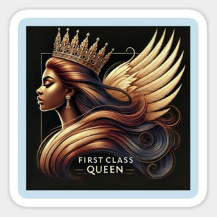 strong queen portrait Magnet
