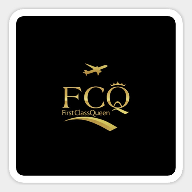 fcq FirstClassQueen logo Magnet by FirstClassQueen