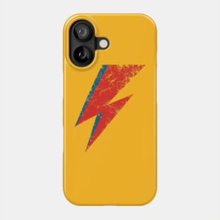 bowie vintage acdc bolt Phone Case