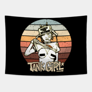 THe Tank Girl Tapestry