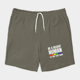 LGBTQ Heart Pride Month Be A Decent Human It's Not That Hard Shorts