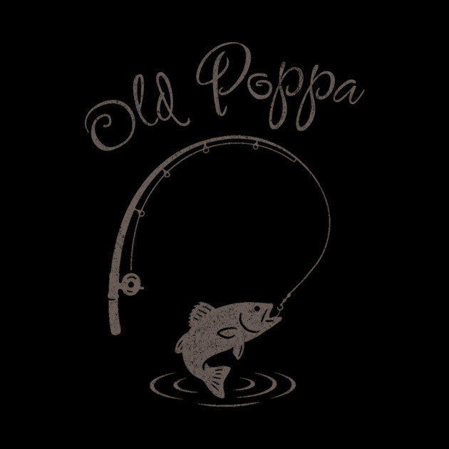 Old Papa Hooked For Life by DonWillisJrArt