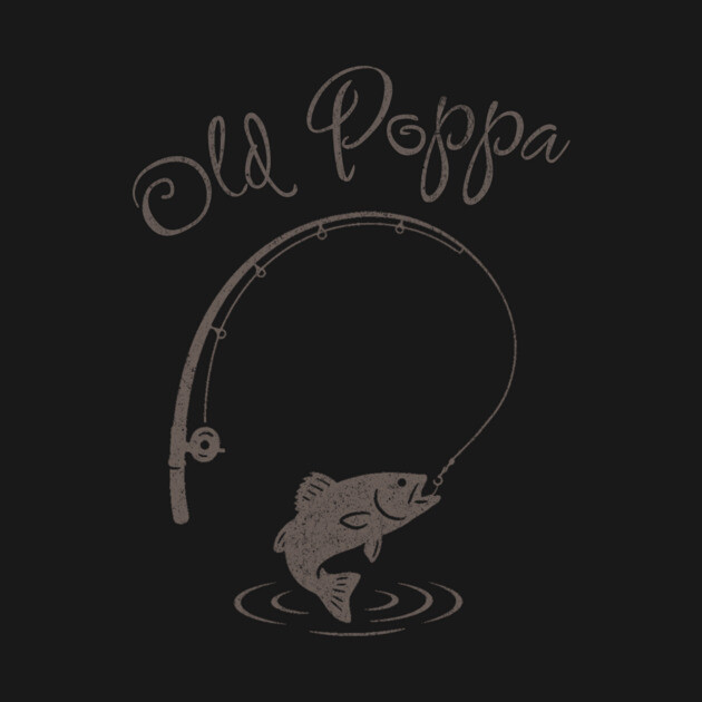 Old Papa Hooked For Life by DonWillisJrArt