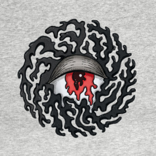 Melting Eye Tentacle Vision - Trippy Surreal Horror Art T-Shirt