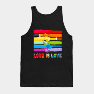 Lgbt Pride Love Is Love Muppet Tank Top