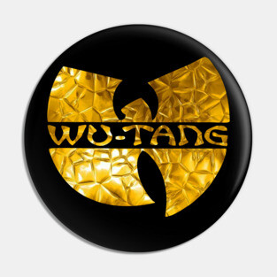 wutang!, wu-tang vintage, wutangclan shirt, yellow wutang Pin