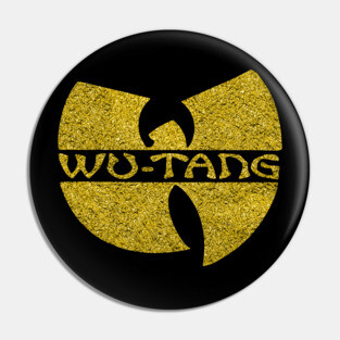 wutang!, wu-tang vintage, wutangclan shirt, yellow wutang Pin
