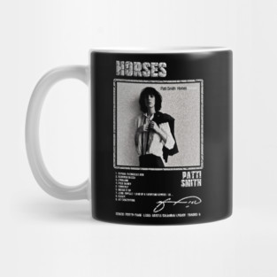 HORSES - PATTI SMITH || ALBUM TRACKLIST || Mug