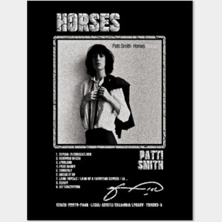 HORSES - PATTI SMITH || ALBUM TRACKLIST || Posters and Art