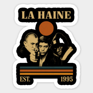 La Haine II Retro Vintage Tshirt Sticker