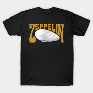 Zeppelin Vintage Art T-Shirt – Yellow Version T-Shirt