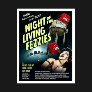 Night of the Living Fezzies T-Shirt