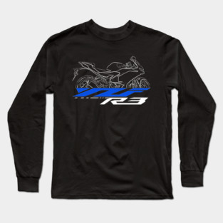 Yamaha YZF-R3 2025 Long Sleeve T-Shirt