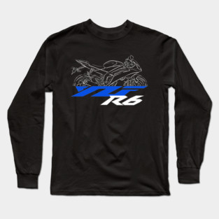 Yamaha YZF-R6 2008-2016 Long Sleeve T-Shirt