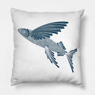Flying Fish Pillow
