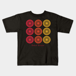 Madison Sunburst Vertical Kids T-Shirt