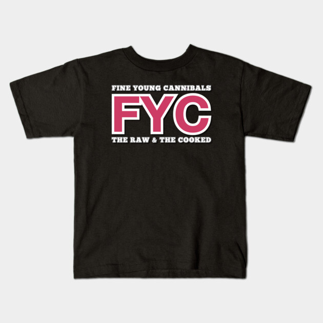 Fine Young Cannibals Fan Art Kids T-Shirt by Timeless Chaos