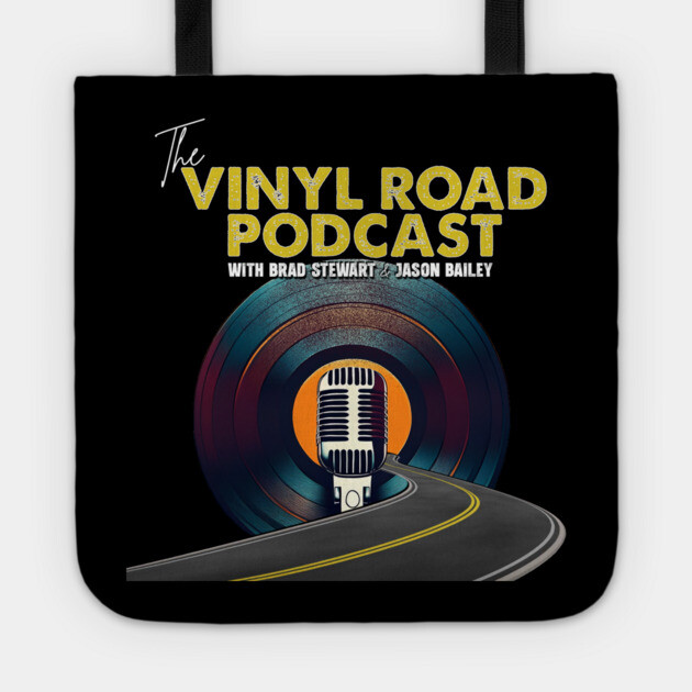 The Vinyl Road Podcast Tote by BPX (Bailey Podcast XChange) Merch