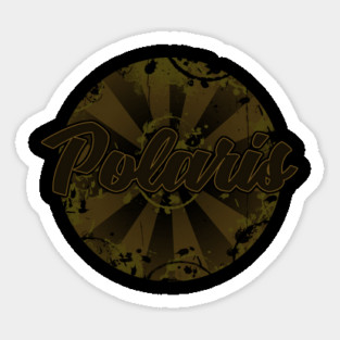 polaris /// vintage style Sticker
