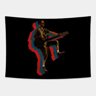 bass play--by les-claypool Tapestry