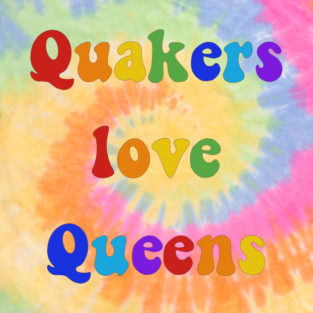 Quakers LOve Queens pride colos T-Shirt