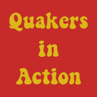 Quakers in Action yellow T-Shirt