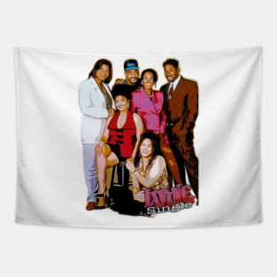 Living Single TV Show Artwork Tapestry