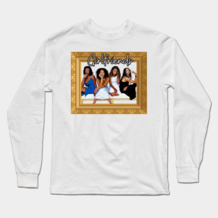 Girlfriends TV Show Artwork Long Sleeve T-Shirt