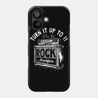 Crank It Up. High Gain Dark Phone Case