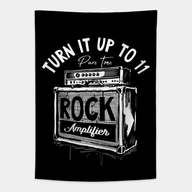 Crank It Up. High Gain Dark Tapestry by filiposwear