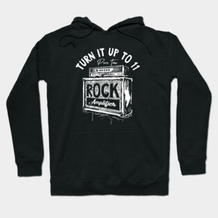 Crank It Up. High Gain Dark Hoodie