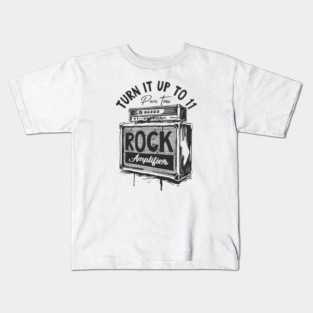 Crank It Up. High Gain Light Kids T-Shirt