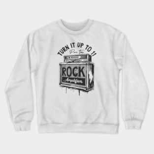 Crank It Up. High Gain Light Crewneck Sweatshirt