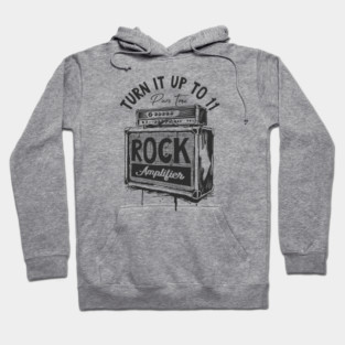 Crank It Up. High Gain Light Hoodie