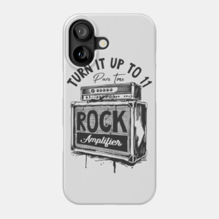 Crank It Up. High Gain Light Phone Case