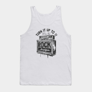 Crank It Up. High Gain Light Tank Top