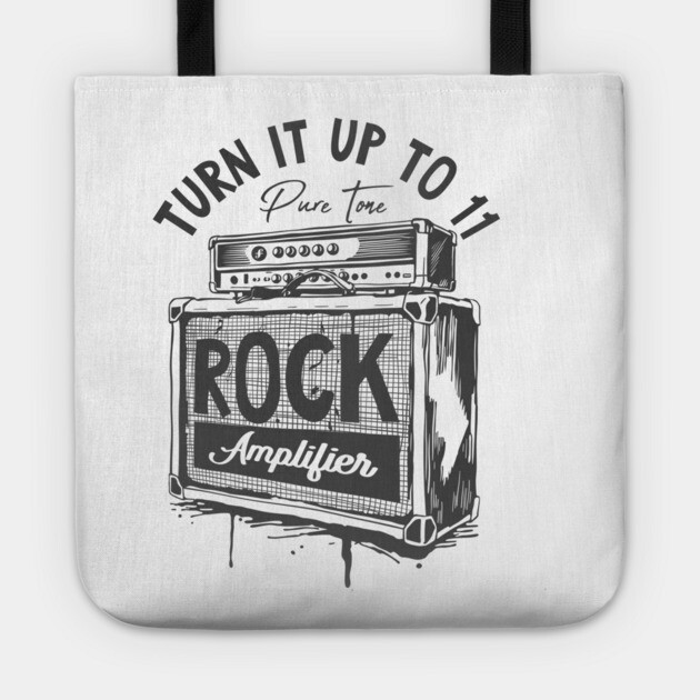 Crank It Up. High Gain Light Tote by filiposwear