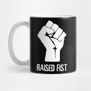 Raised Fist Mug