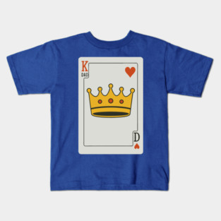 King of Dads Card Design Kids T-Shirt