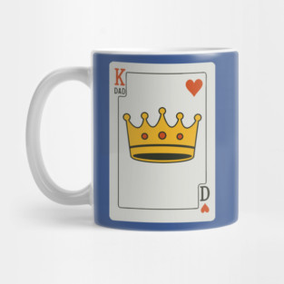 King of Dads Card Design Mug