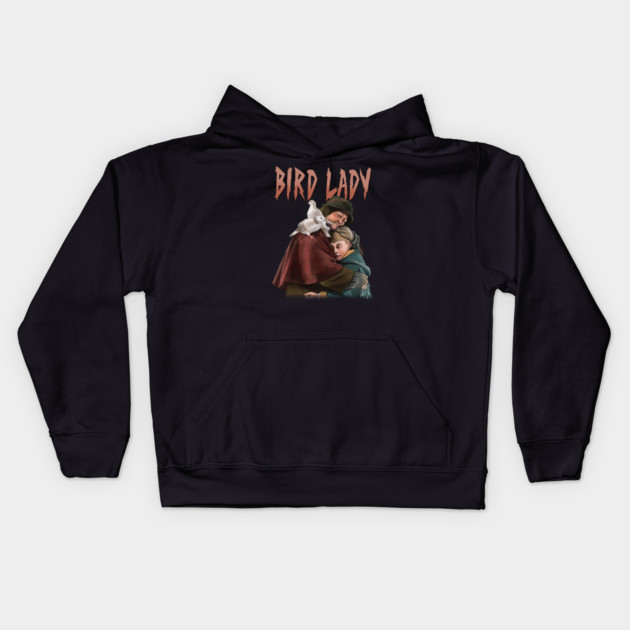 Home Alone 2: Bird Lady Kids Hoodie by 51Deesigns