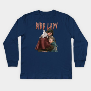 Home Alone 2: Bird Lady Kids Long Sleeve T-Shirt