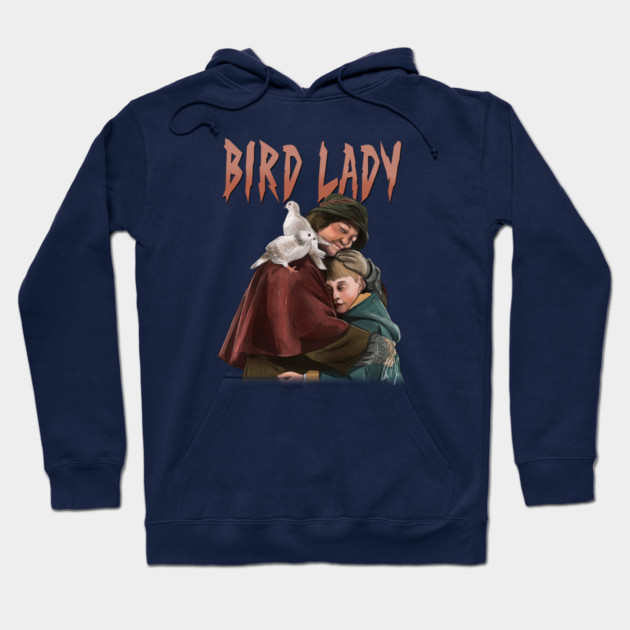 Home Alone 2: Bird Lady Hoodie by 51Deesigns