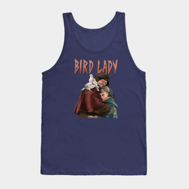 Home Alone 2: Bird Lady Tank Top by 51Deesigns
