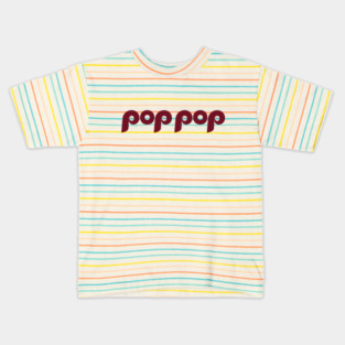 Phillies  Pop Pop Fathers Day Kids T-Shirt