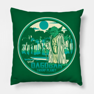 Visit the swamp planet Pillow